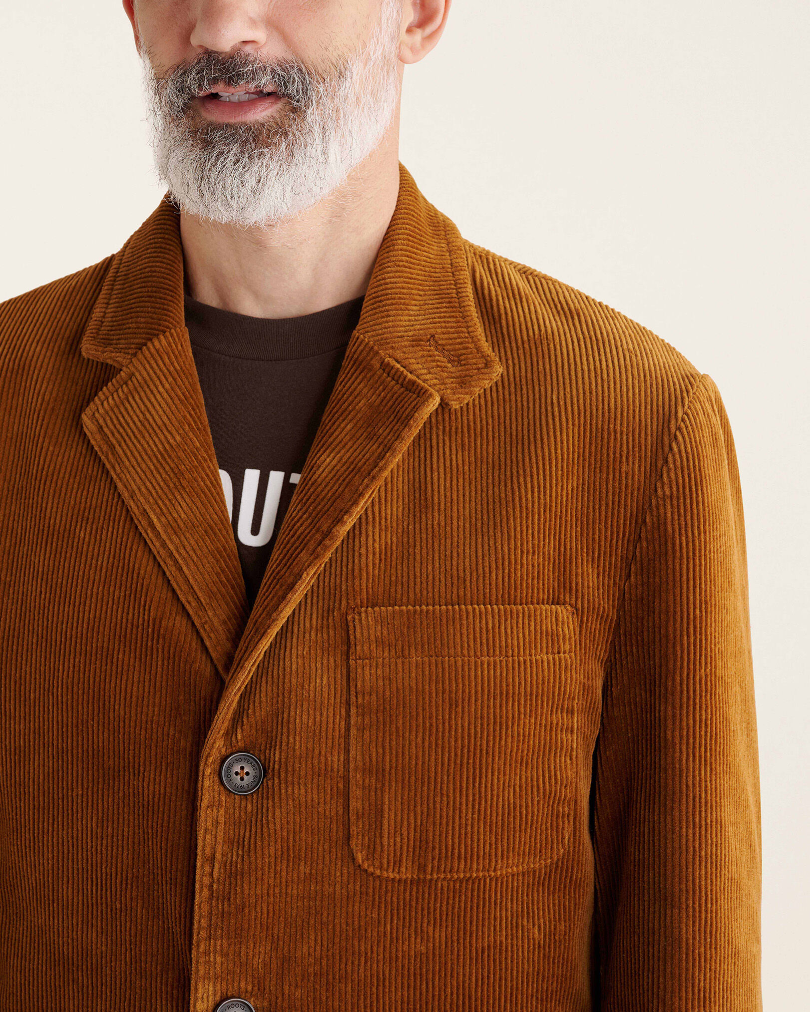Cord coat sales mens