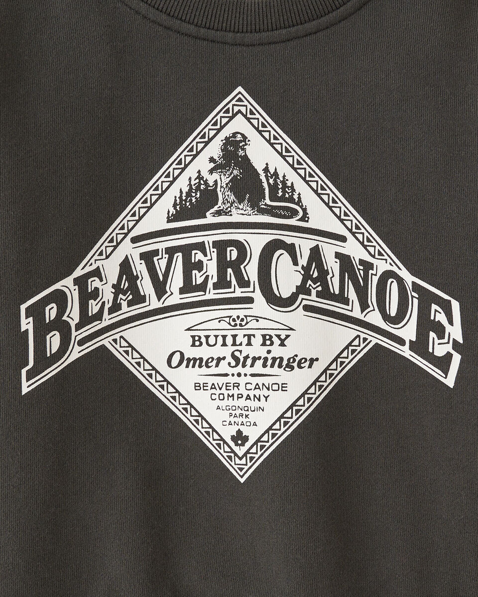 Toddler Beaver Canoe Relaxed Crew Sweatshirt