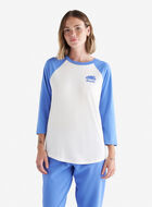 Womens Organic Cooper Baseball T-shirt