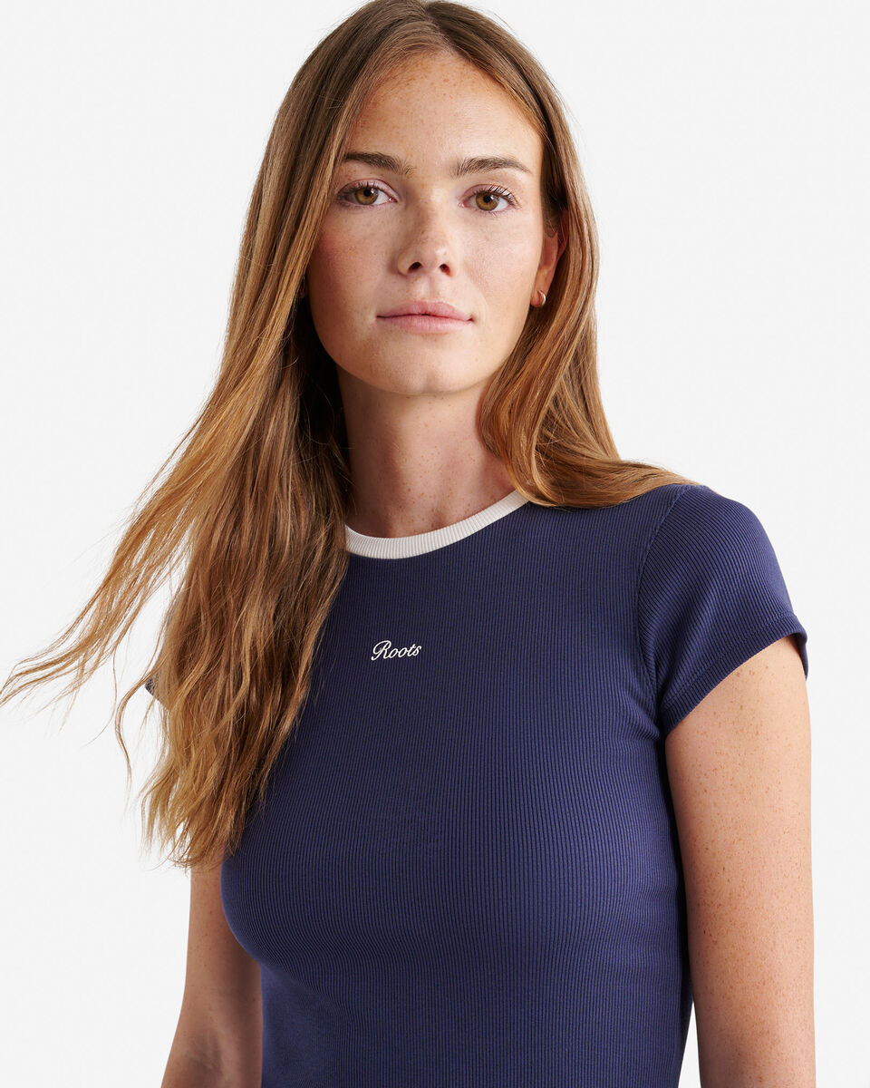 Roots Rib Short Sleeve T-Shirt