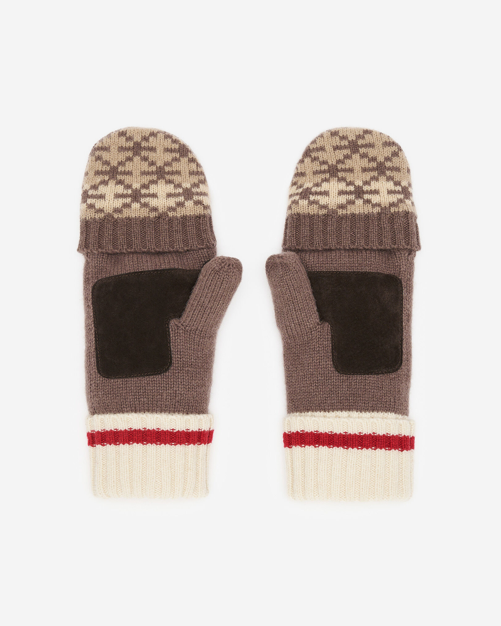 Adult Cabin Nordic Stripe Flip Mitt