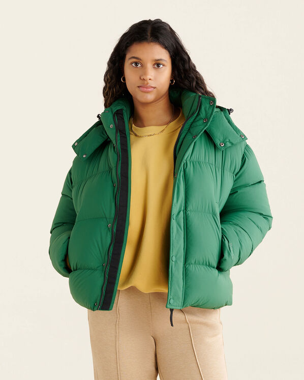 Roots Down Short Puffer Jacket