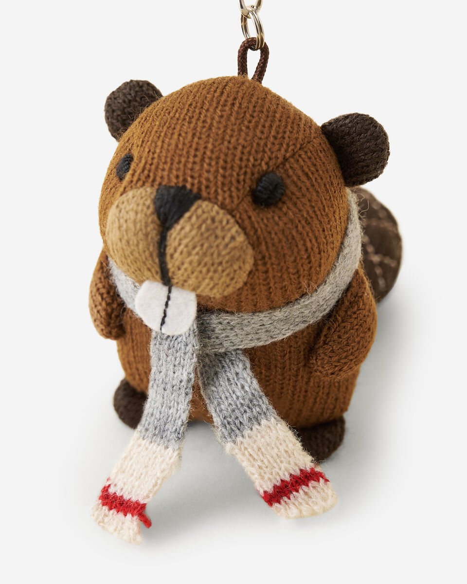 Roots Beaver Keychain