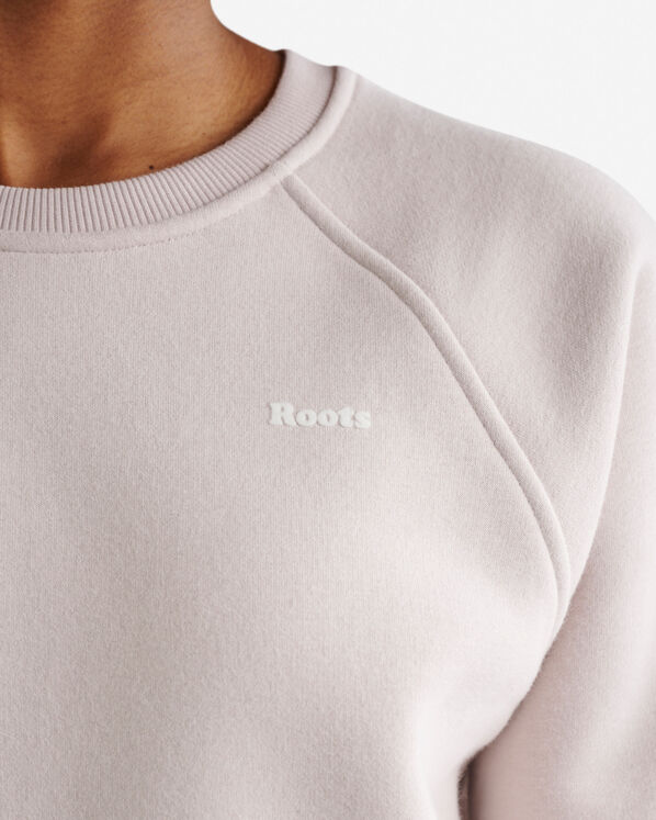 Chandail à col rond en molleton Nuage Chandail à col rond en molleton Nuage