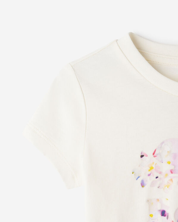 T-shirt ajust&eacute; &agrave; motif floral pour tout-petits