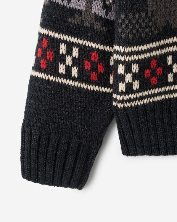 Toddler Cabin Beaver Cardigan