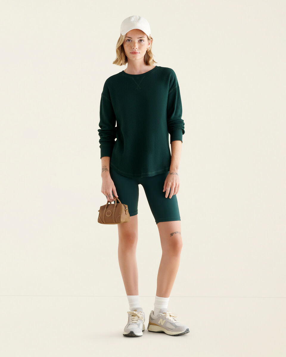 Waffle Long Sleeve Top
