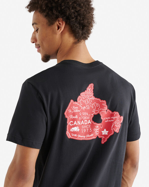 Mens Geography Of Canada T-Shirt
