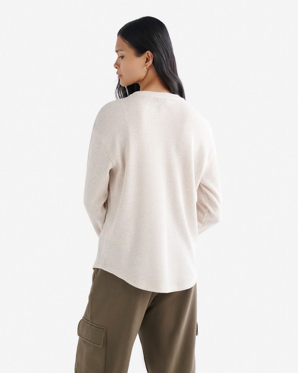 Waffle Long Sleeve Top