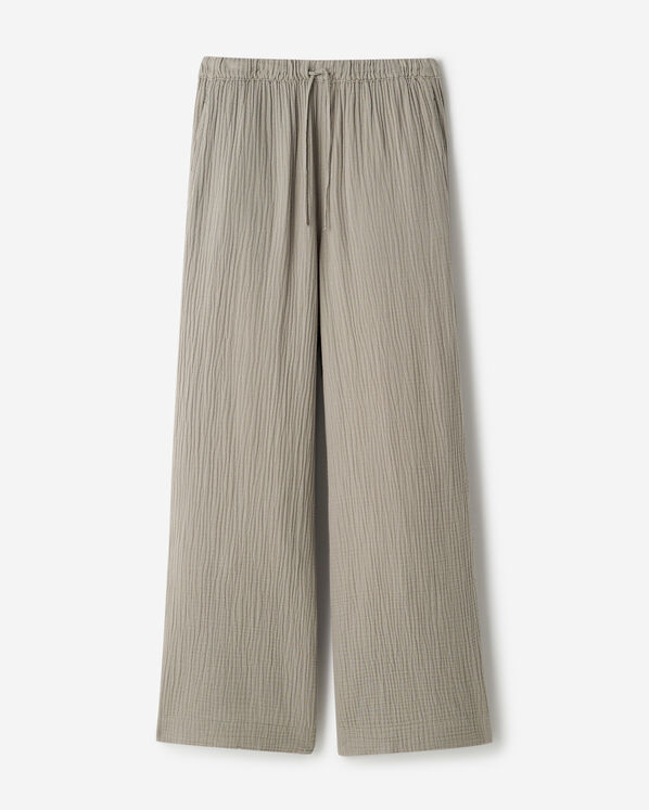 Isla Cotton Wide Leg Pant