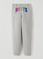 Pantalon original en molleton Roots de coton bio pour enfants
