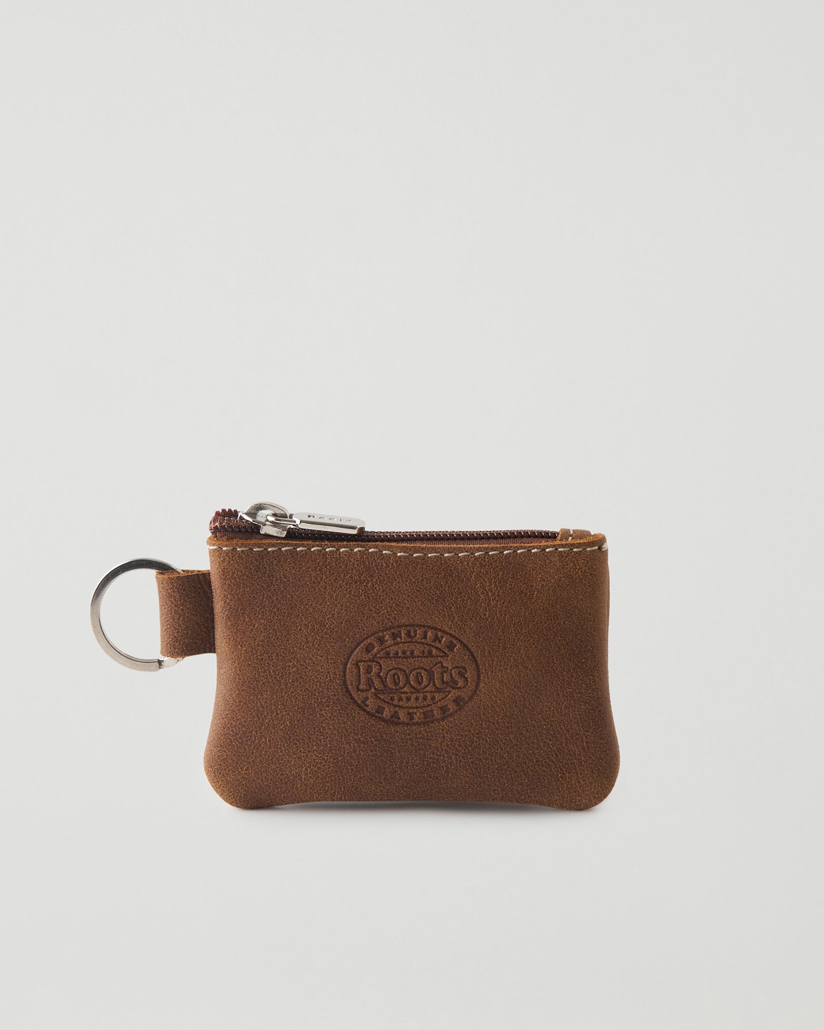 Maple Leaf Top Zip Pouch Tribe Leather Accessories Roots