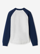 Kids Plaid Baseball T-Shirt