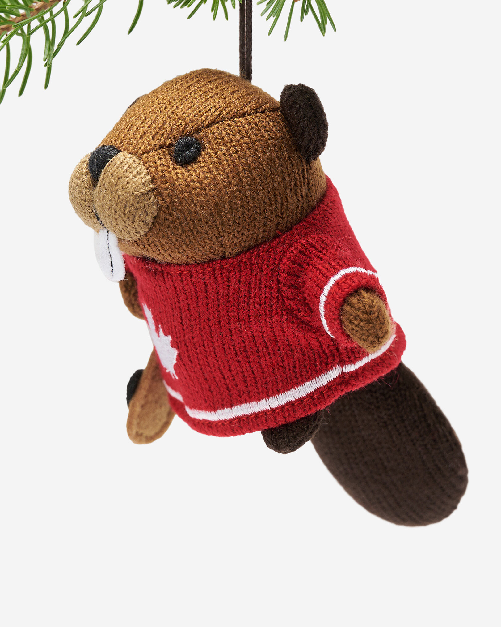 Hockey Beaver Ornament
