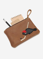 Hockey Beaver Zip Pouch Cervino