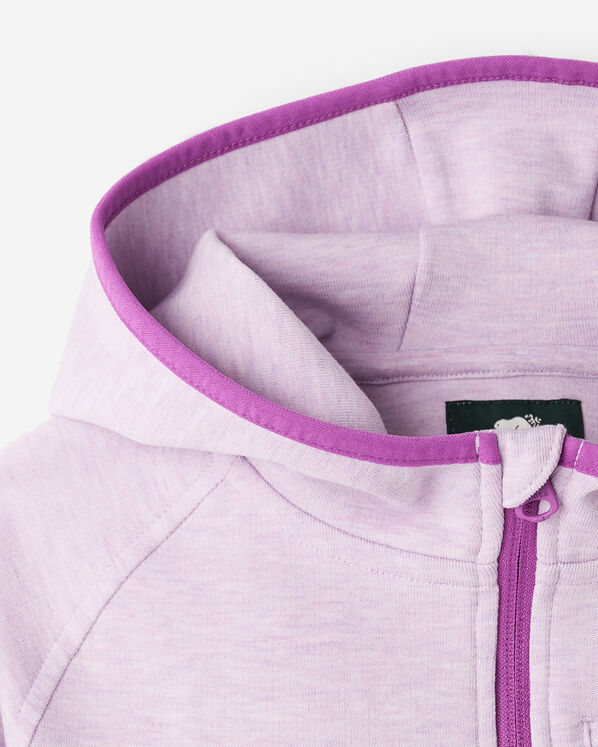 Kids Recover Interlock Full Zip Hoodie