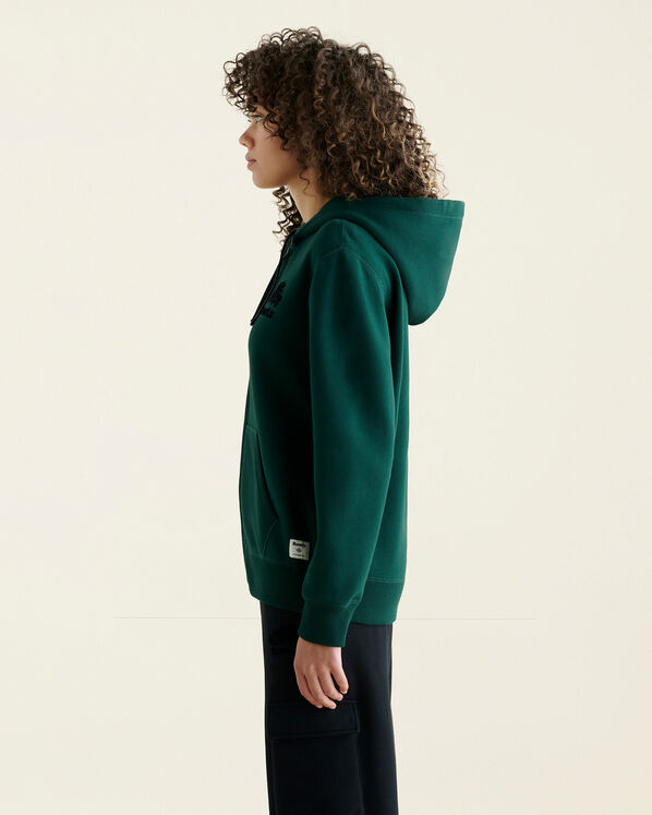 Chandail original &agrave; capuchon et glissi&egrave;re en coton bio non genr&eacute;