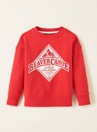 Toddler Beaver Canoe Relaxed Crew Sweatshirt