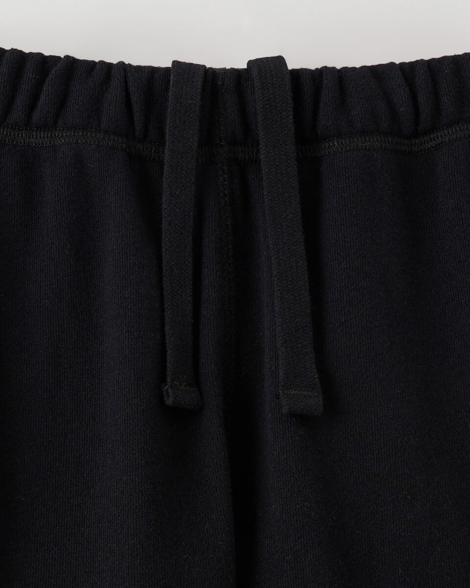 Pantalon en molleton à ourlet simple en coton bio