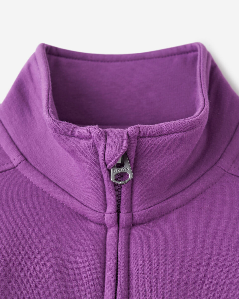 Chandail décontracté douillet à glissière Cooper pour fille