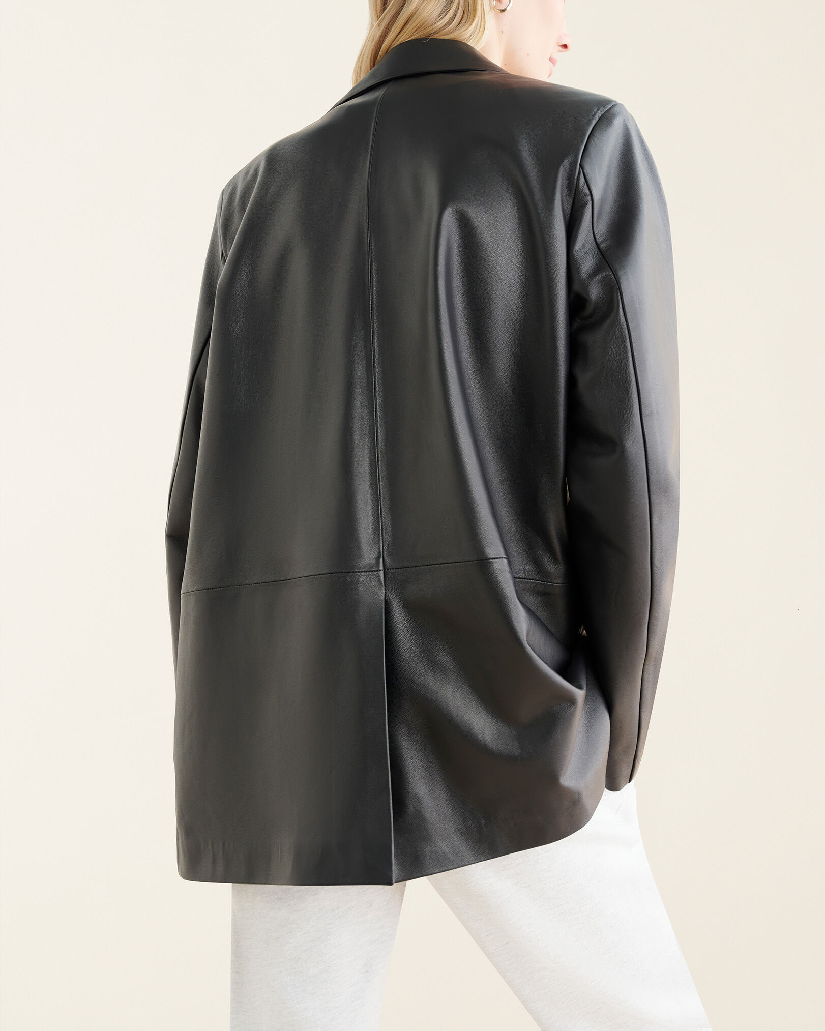Roots Womens Leather Blazer Hillcrest Mall