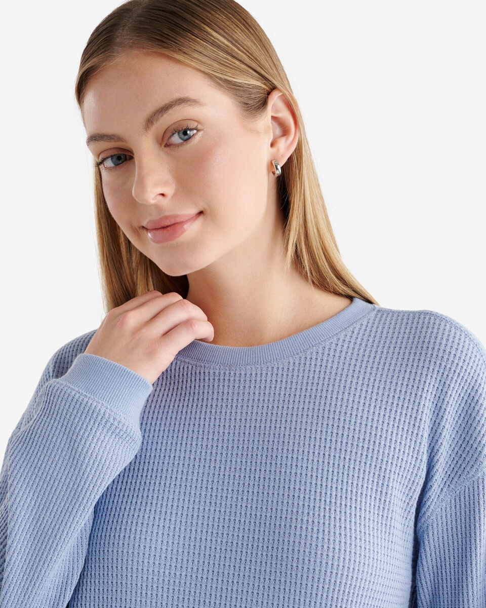 Waffle Long Sleeve Top