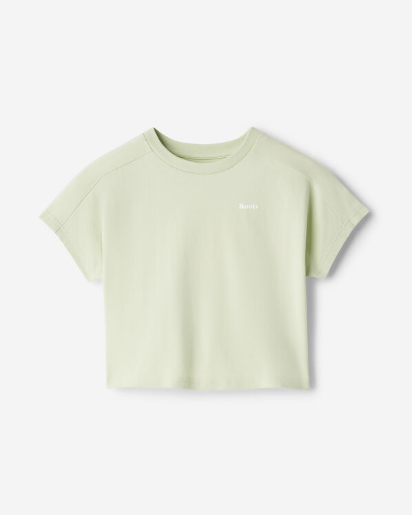 T-shirt ample en molleton Nuage estival pour fille