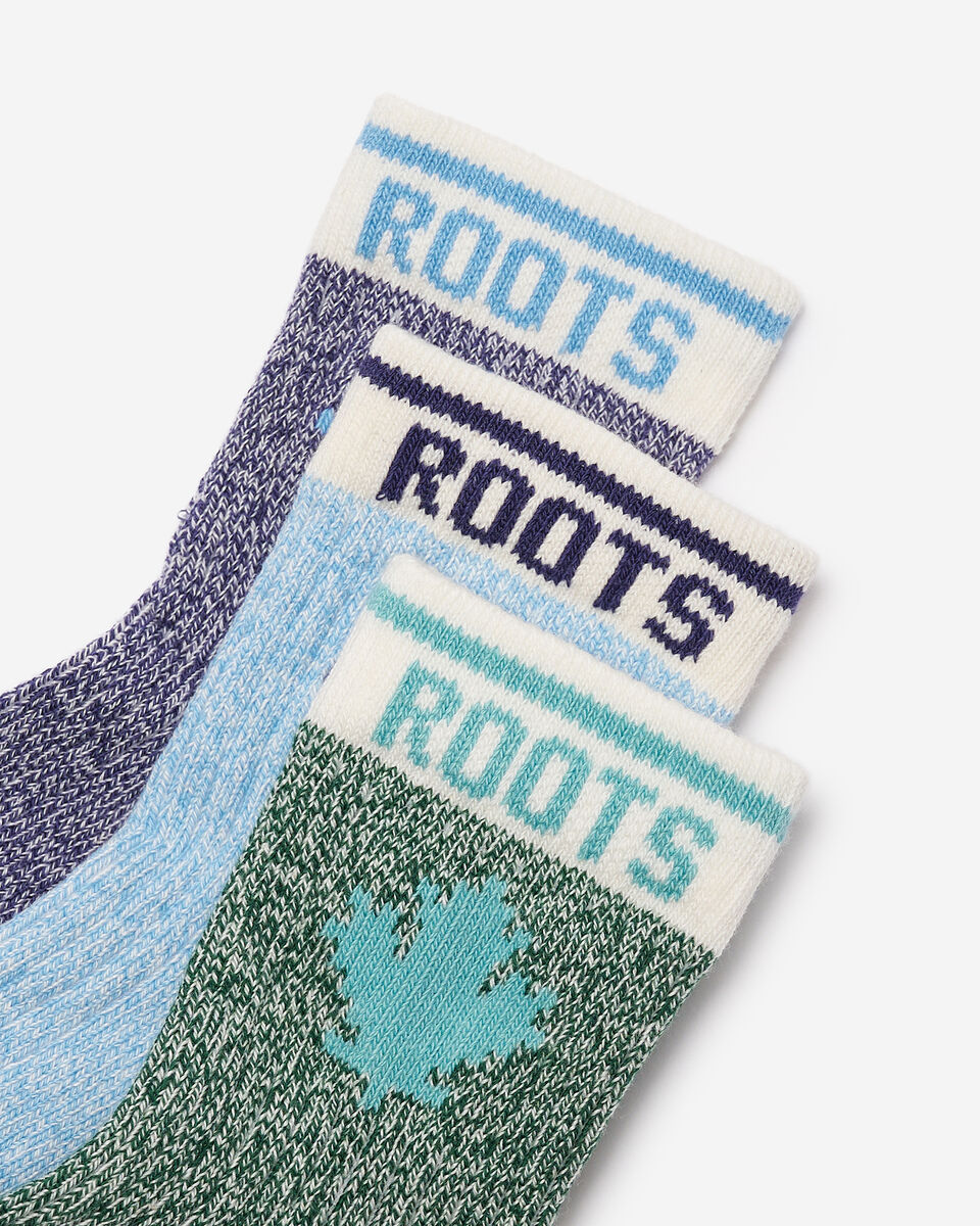 Baby & Toddler Cabin Maple Sock 3 Pack