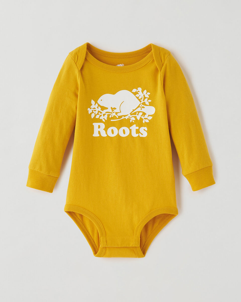 Baby Organic Cooper Beaver Bodysuit