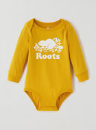 Baby Organic Cooper Beaver Bodysuit