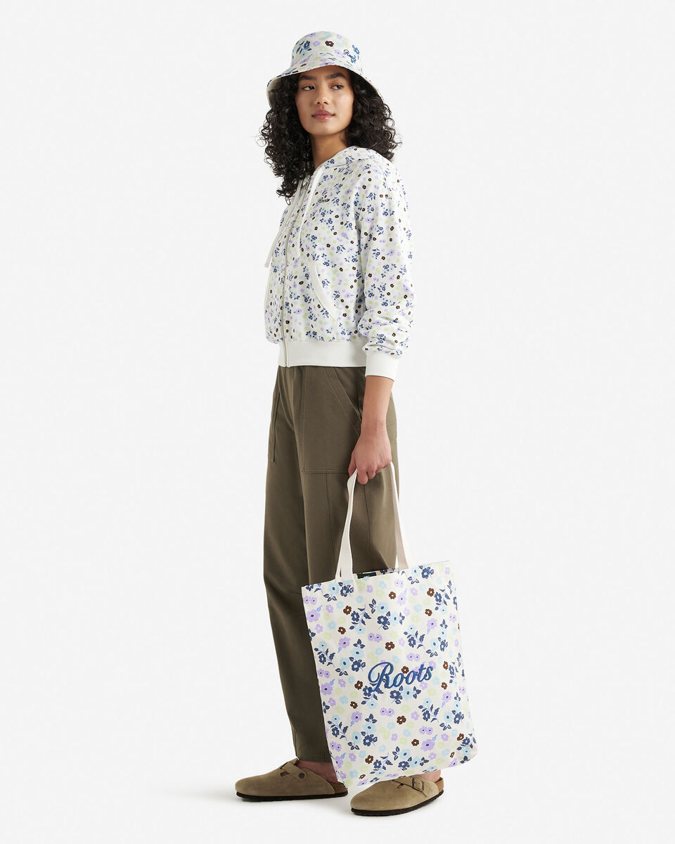 Floral Canvas Tote