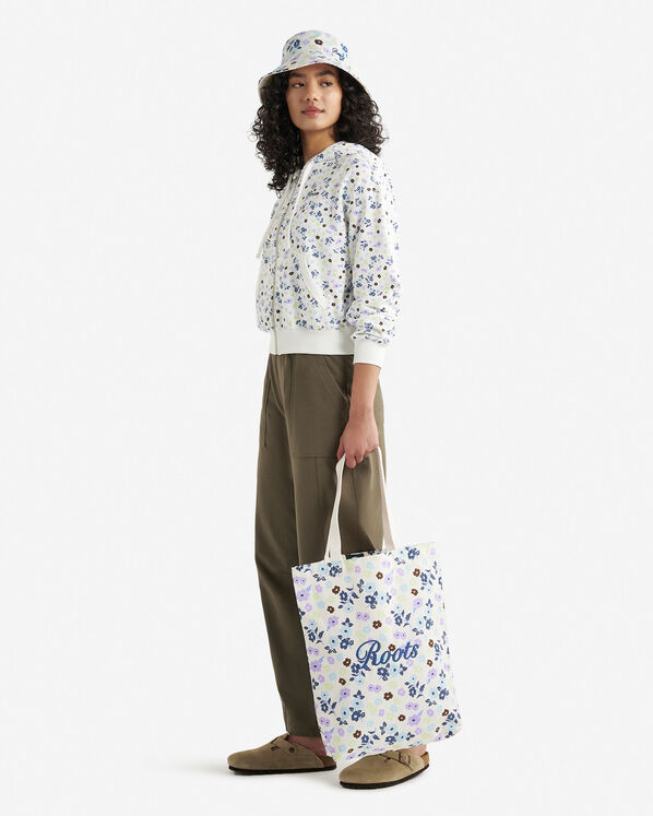 Floral Canvas Tote