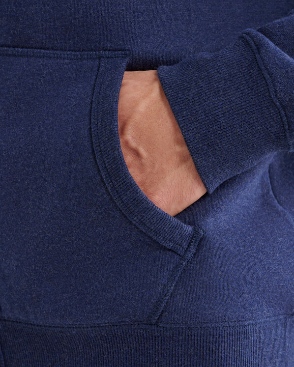 Chandail original &agrave; capuchon et glissi&egrave;re en coton bio 