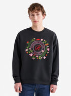 Chandail &agrave; col rond en molleton Amour Studio 