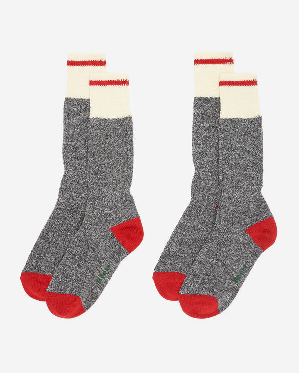 2 paires de chaussettes Cabane Pop Roots pour adultes