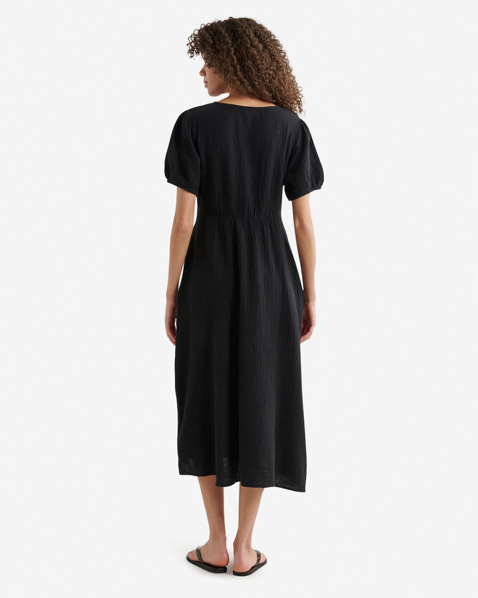 Isla Cotton Gauze Tea Dress