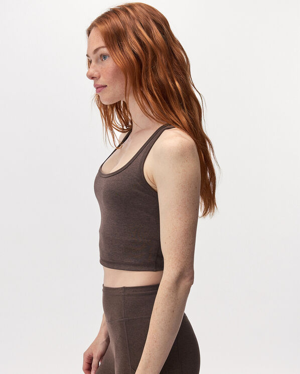 Active Knit Cropped Tank