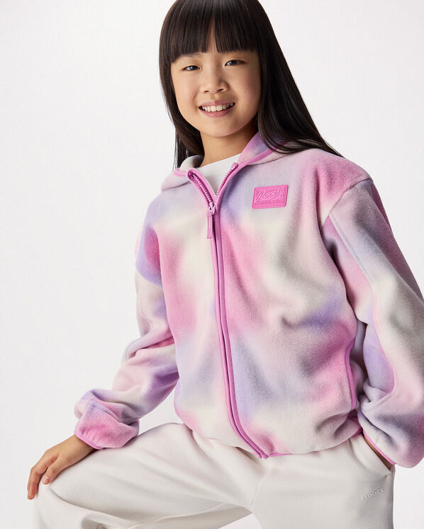 Kids Active Microfleece Full Zip Hoodie