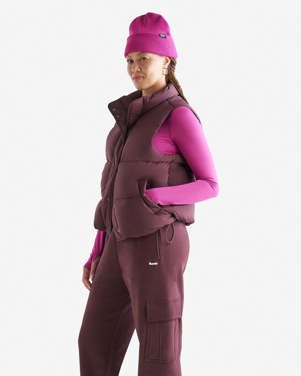 Roots Down Puffer Vest