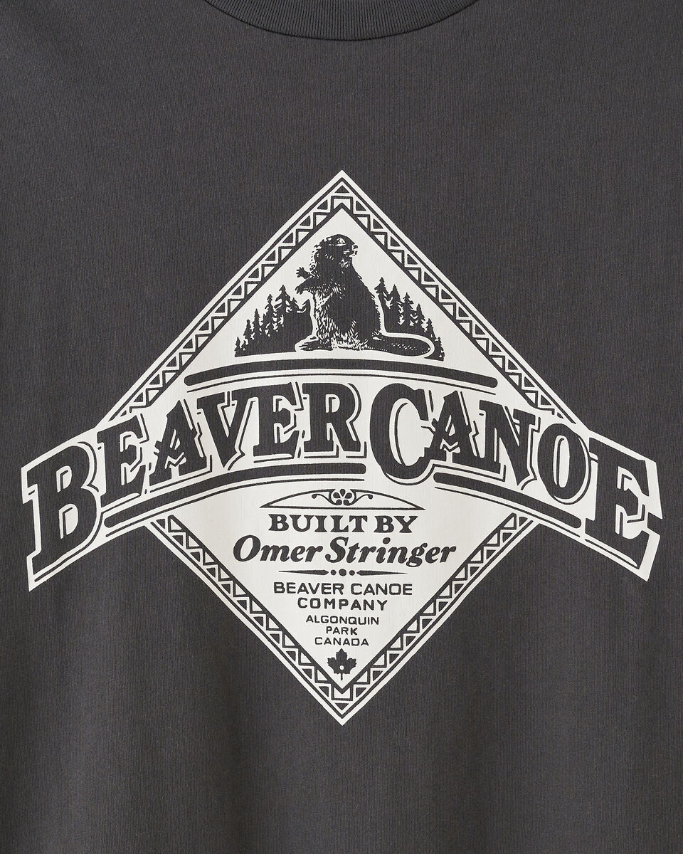 Womens Beaver Canoe T-Shirt