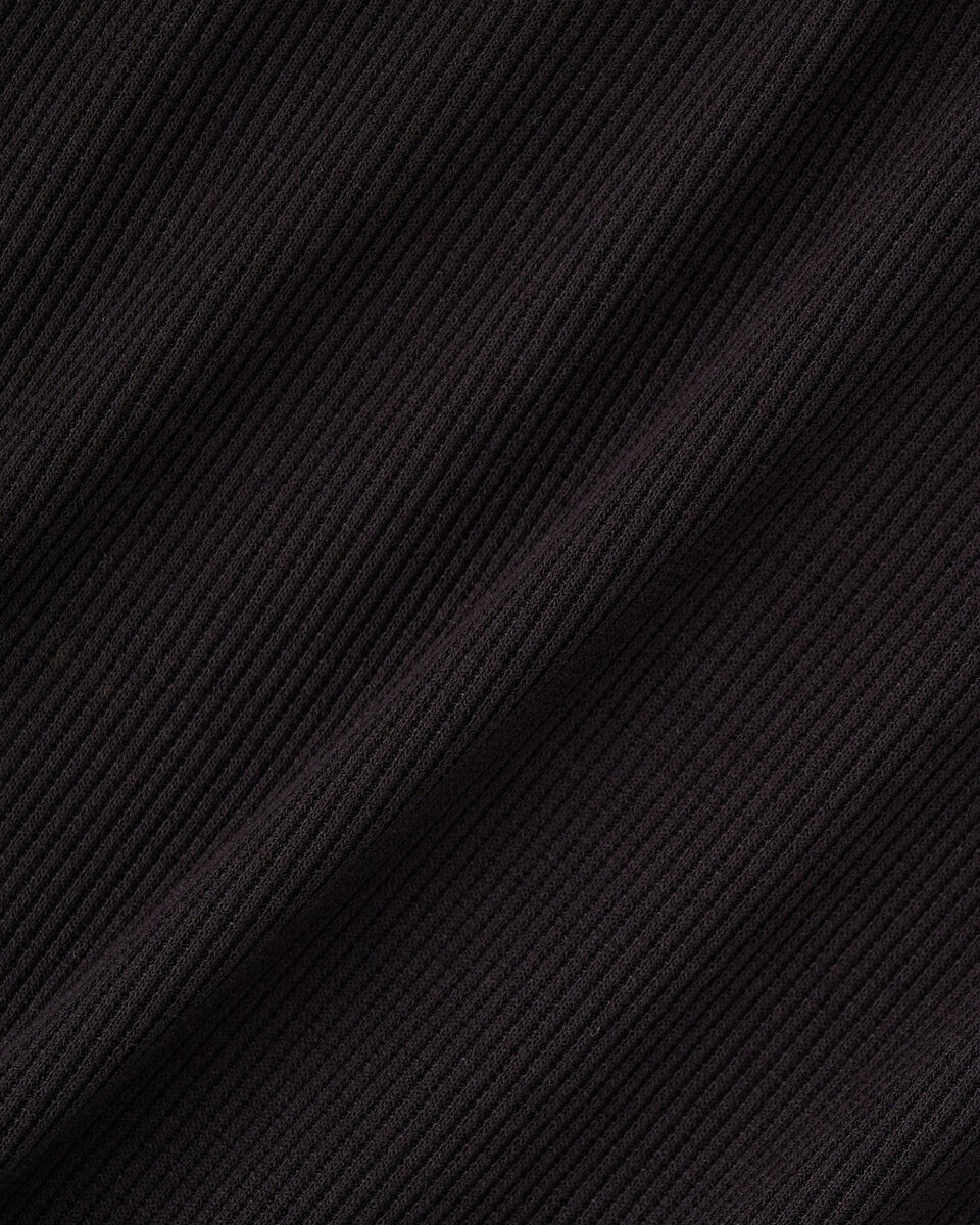 Fine Rib Turtleneck Top