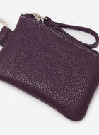 Pochette à glissière en cuir Cervino