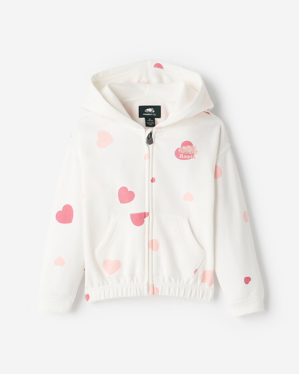 Chandail &agrave; capuchon et glissi&egrave;re douillet Amour Ourson pour tout-petits