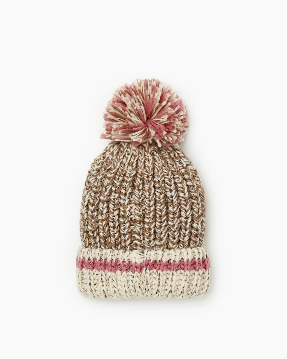 Chunky Cabin Pom Pom Toque