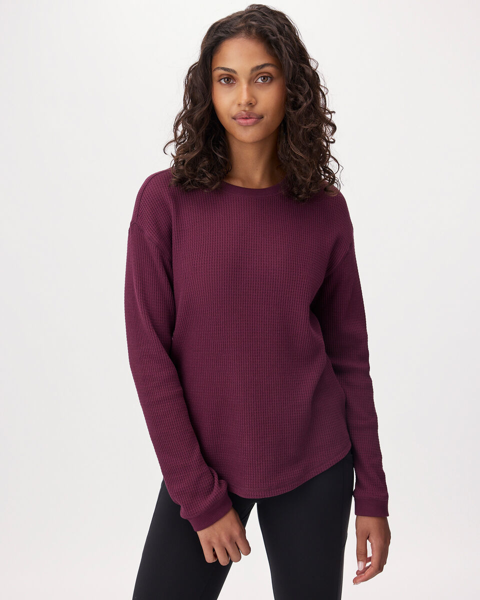 Waffle Long Sleeve Top