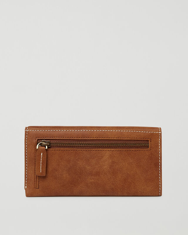 Roots Medium Trifold Clutch Tribe. 2