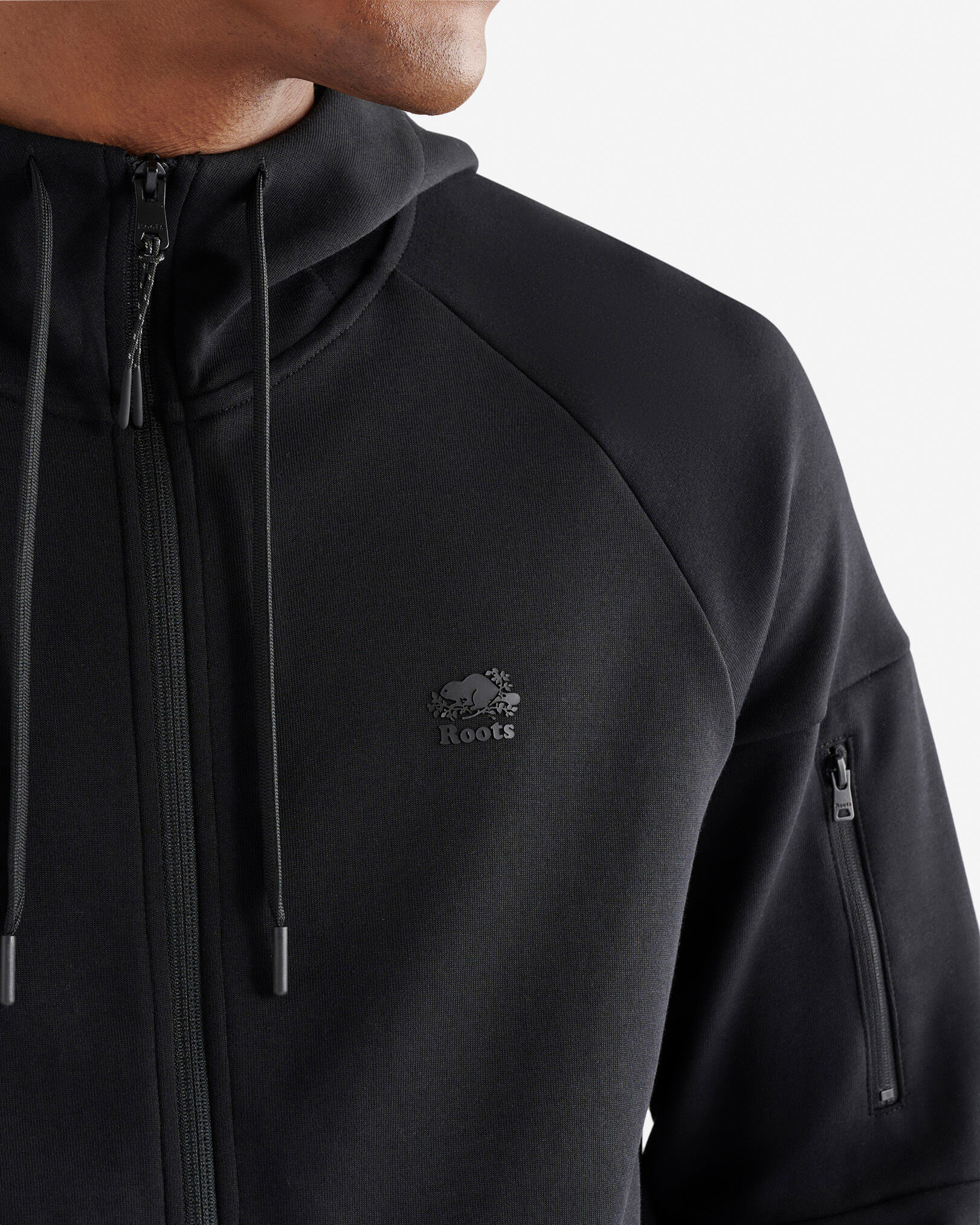 Chandail à capuchon et glissière Recover