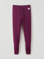 Legging douillet froncé pour filles