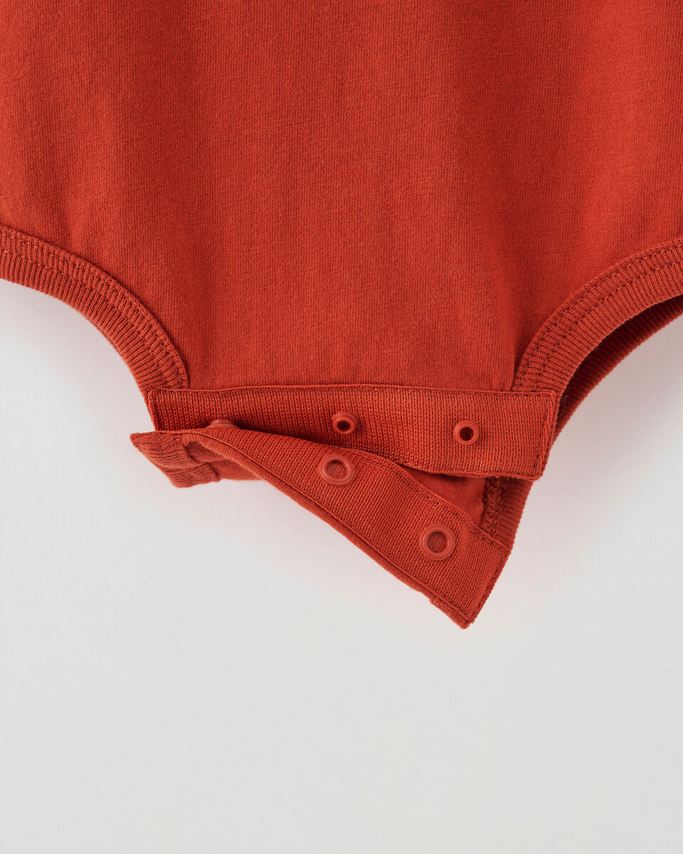 Baby Organic Cooper Beaver Bodysuit