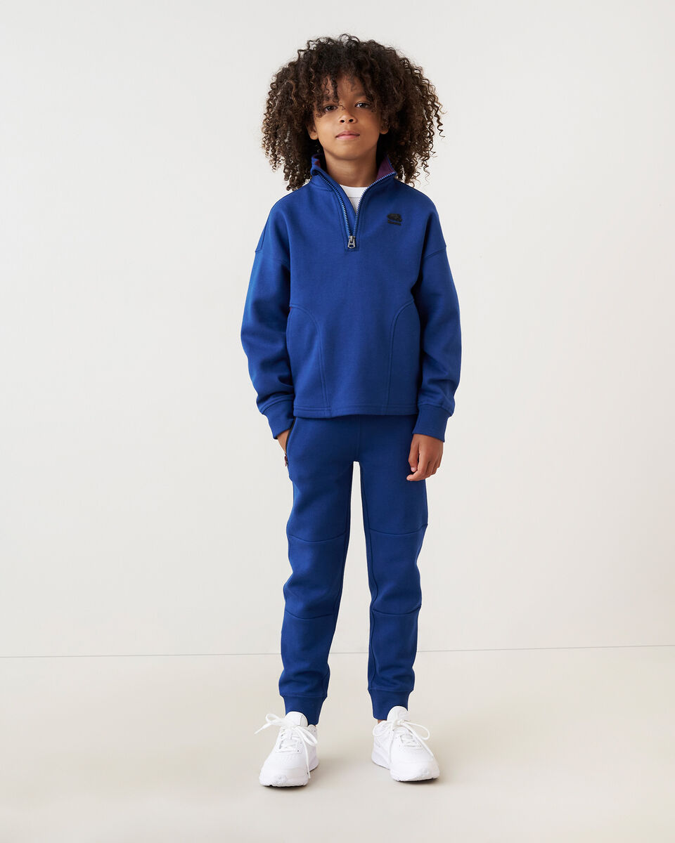 Boys Active Relaxed Half Zip Stein